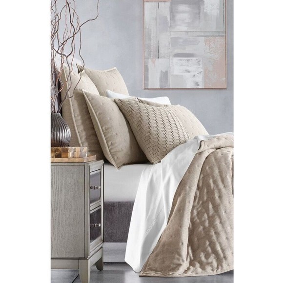 Hotel Collection Set Of 2 King Yarn Dye Shams NEW - Picture 3 of 7